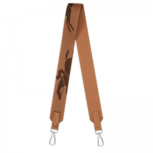 long champ 3D Shoulder strap Canvas Férfi Kiegészítők Natural | HUQM7436