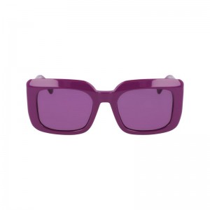 long champ Acetate Női Napszemüveg Violet | HULI7923