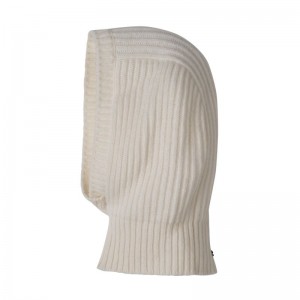 long champ Balaclava Knit Férfi Kalap Ecru | HUZU7001