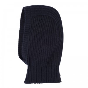 long champ Balaclava Knit Férfi Kalap Sötétkék | HUXY7000