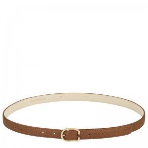 long champ Le FoulonnÉ Leather Női Öv Caramel | HUHA8045