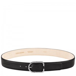 long champ Le FoulonnÉ Leather Női Öv Fekete | HUVR8031