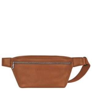 long champ Le FoulonnÉ M Leather Női Övtáska Caramel | HUZU8769