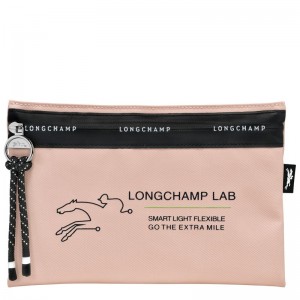 long champ Le Pliage Energy Canvas Női Pouches Nude | HUVR8707