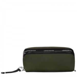 long champ Le Pliage Energy Canvas Női Pouches Khaki | HUXY8705