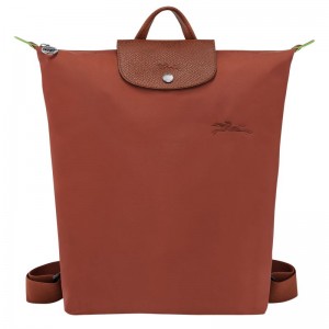 long champ Le Pliage M Canvas Női Hátizsákok Chestnut | HUFD8750