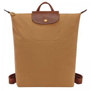 long champ Le Pliage Original M Canvas Férfi Hátizsákok Fawn | HUCT7571