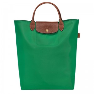 long champ Le Pliage Original M Tote Canvas Férfi Kézitáska Zöld | HUCT7510