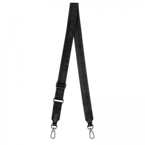 long champ Le Pliage Xtra Shoulder strap Canvas Férfi Kiegészítők Fekete | HUTC7432