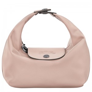 long champ Le Pliage Xtra XS Handbag Leather Női Mini Táskák Nude | HUCT9278