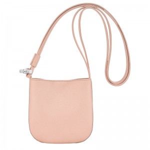 long champ Le Roseau S Leather Női Crossbody Táska Ballerina | HUBE8968