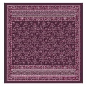 long champ Tree of Life Silk 50 OTHER Női Sál Eggplant | HURV8109