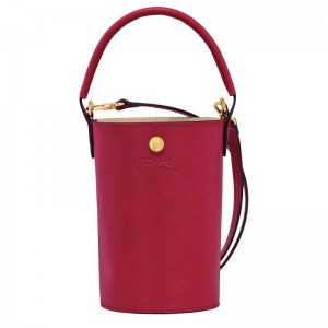 long champ Épure XS Crossbody Leather Női Mini Táskák Magenta | HUDF9348