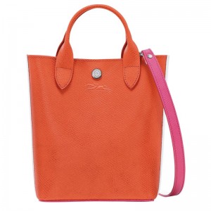 long champ Épure XS Tote Leather Női Kézitáska Narancssárga | HUZU9185