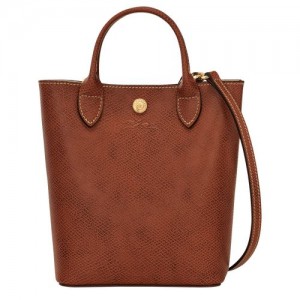 long champ Épure XS Tote Leather Női Kézitáska Barna | HUDF9036