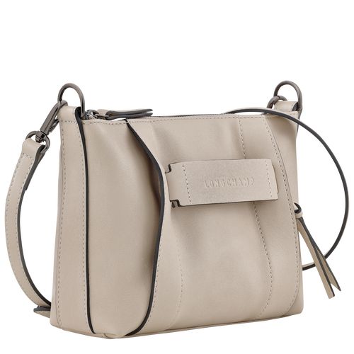 long champ 3D S Leather Női Crossbody Táska Clay | HUGS8907