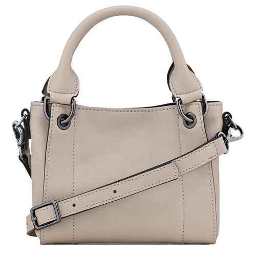 long champ 3D XS Handbag Leather Női Mini Táskák Clay | HUIL9264