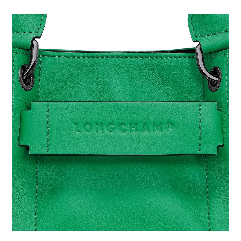 long champ 3D XS Handbag Leather Női Mini Táskák Zöld | HUXY9340