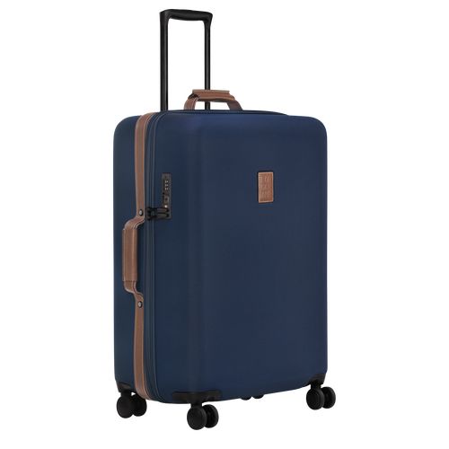 long champ Boxford L Recycled canvas Női Bőröndök Kék | HUVR8246