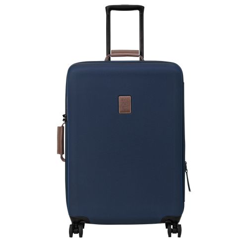 long champ Boxford L Recycled canvas Női Bőröndök Kék | HUVR8246