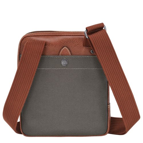 long champ Boxford XS Recycled canvas Férfi Crossbody Táska Barna | HUFD7579