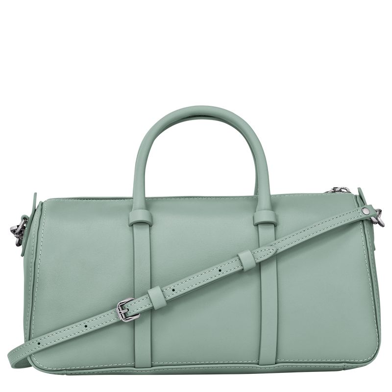 long champ Daylong M Leather Női Kézitáska Celadon | HUGS9138