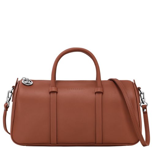 long champ Daylong M Leather Női Kézitáska Cognac | HUJP9032