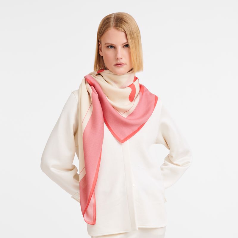 long champ Esquisse Shawl Wool blend Női Stoles Nude | HUBE8089