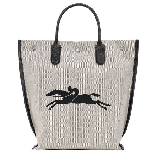 long champ Essential M Tote Canvas Férfi Kézitáska Ecru | HUZU7456