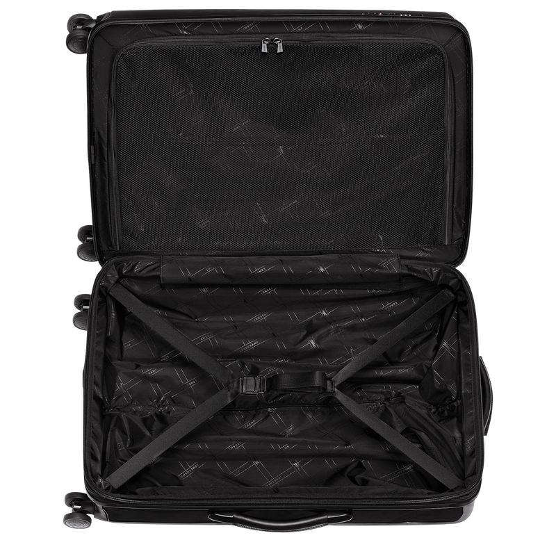 long champ LGP Travel L Polycarbonate Férfi Bőröndök Fekete | HUIL7169