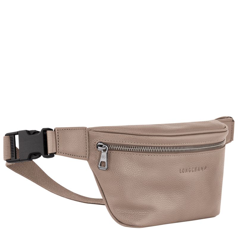 long champ Le FoulonnÉ M Leather Férfi Övtáska Turtledove | HUCT7519