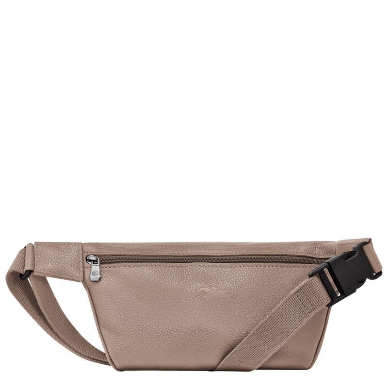 long champ Le FoulonnÉ M Leather Férfi Övtáska Turtledove | HUCT7519