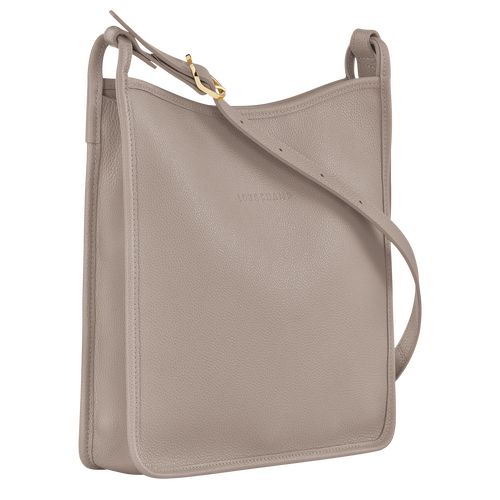 long champ Le FoulonnÉ M Leather Női Crossbody Táska Turtledove | HUPJ8935