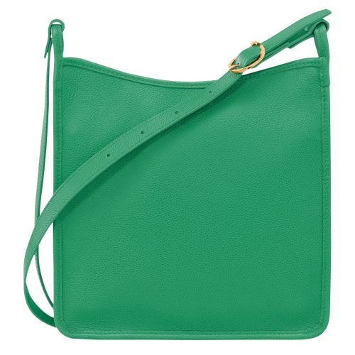 long champ Le FoulonnÉ M Leather Női Crossbody Táska Zöld | HUFD8931