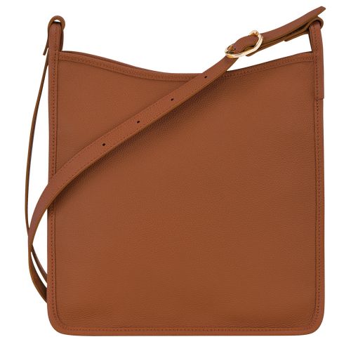 long champ Le FoulonnÉ M Leather Női Crossbody Táska Caramel | HUGS8930