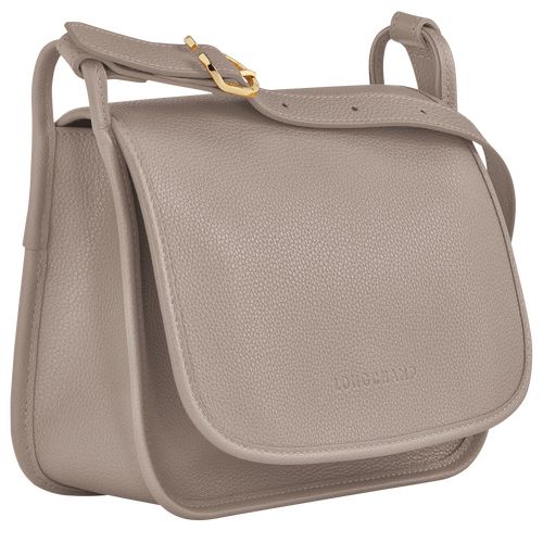 long champ Le FoulonnÉ M Leather Női Crossbody Táska Turtledove | HUVR8922