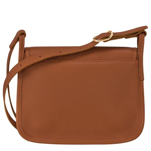 long champ Le FoulonnÉ M Leather Női Crossbody Táska Caramel | HUNW8920