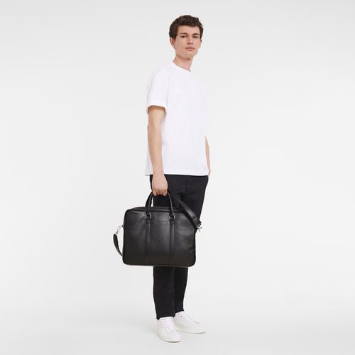 long champ Le FoulonnÉ S Leather Női Aktatáska Caramel | HUKO8650