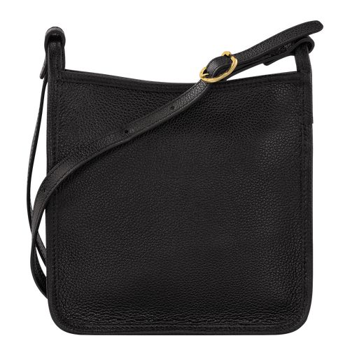 long champ Le FoulonnÉ S Leather Női Crossbody Táska Fekete | HUCT8923