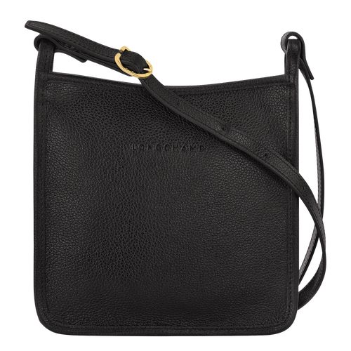 long champ Le FoulonnÉ S Leather Női Crossbody Táska Fekete | HUCT8923