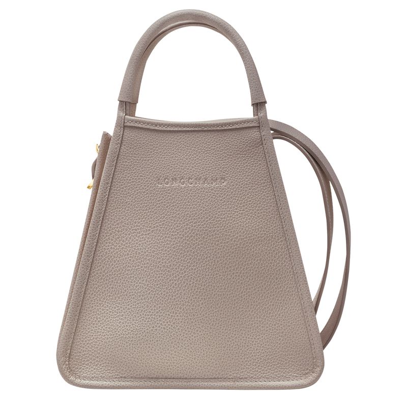 long champ Le FoulonnÉ S Leather Női Kézitáska Turtledove | HUSG9164