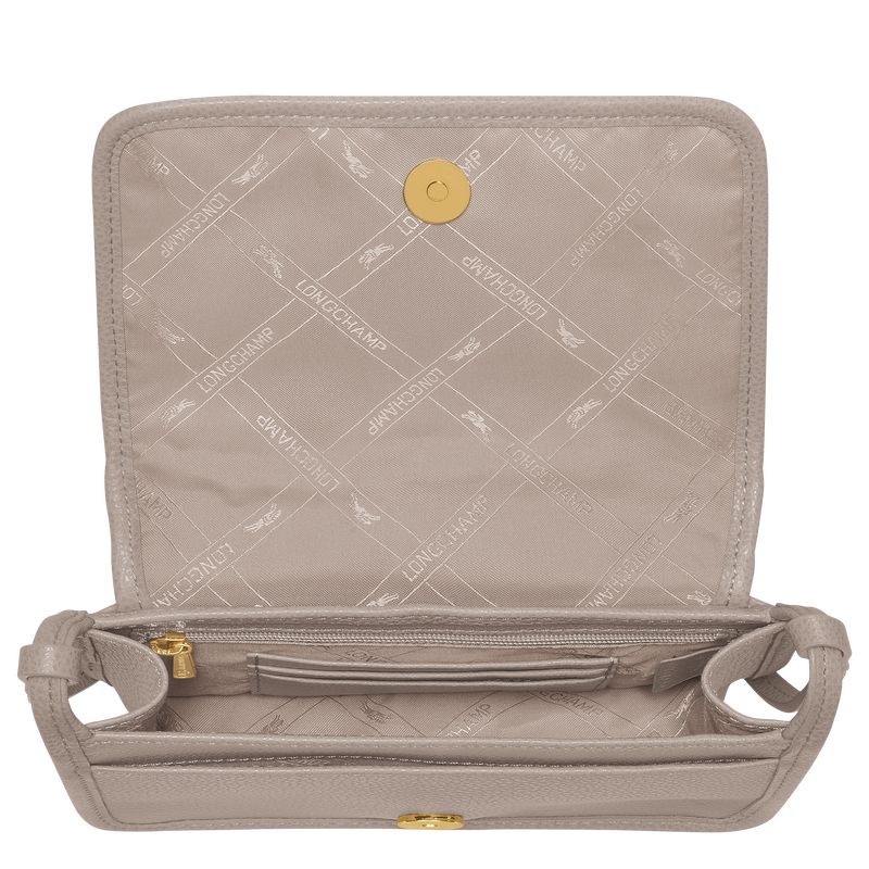 long champ Le FoulonnÉ XS Clutch Leather Női Mini Táskák Turtledove | HUIL9353