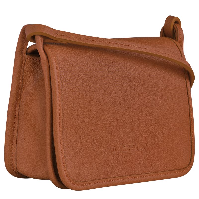 long champ Le FoulonnÉ XS Clutch Leather Női Mini Táskák Caramel | HUAH9350