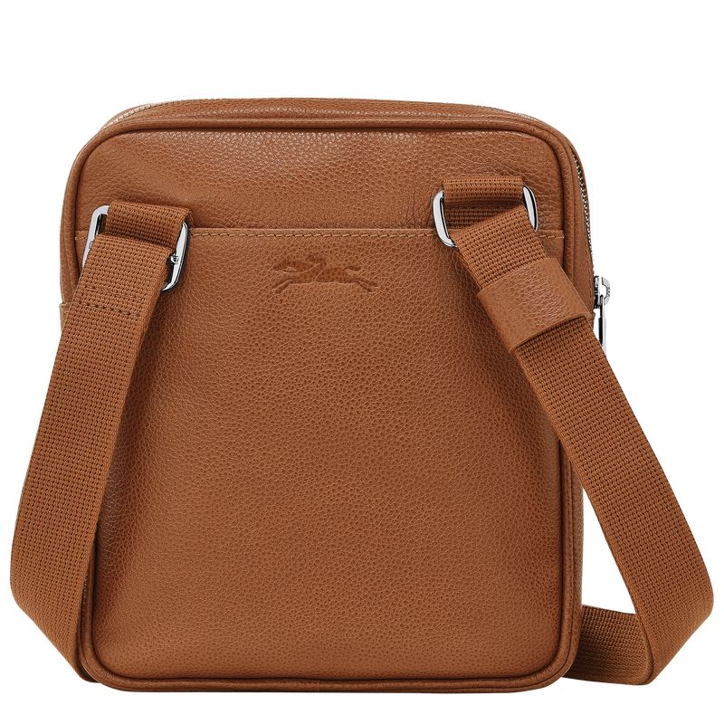 long champ Le FoulonnÉ XS Crossbody Leather Női Mini Táskák Caramel | HUTC9356