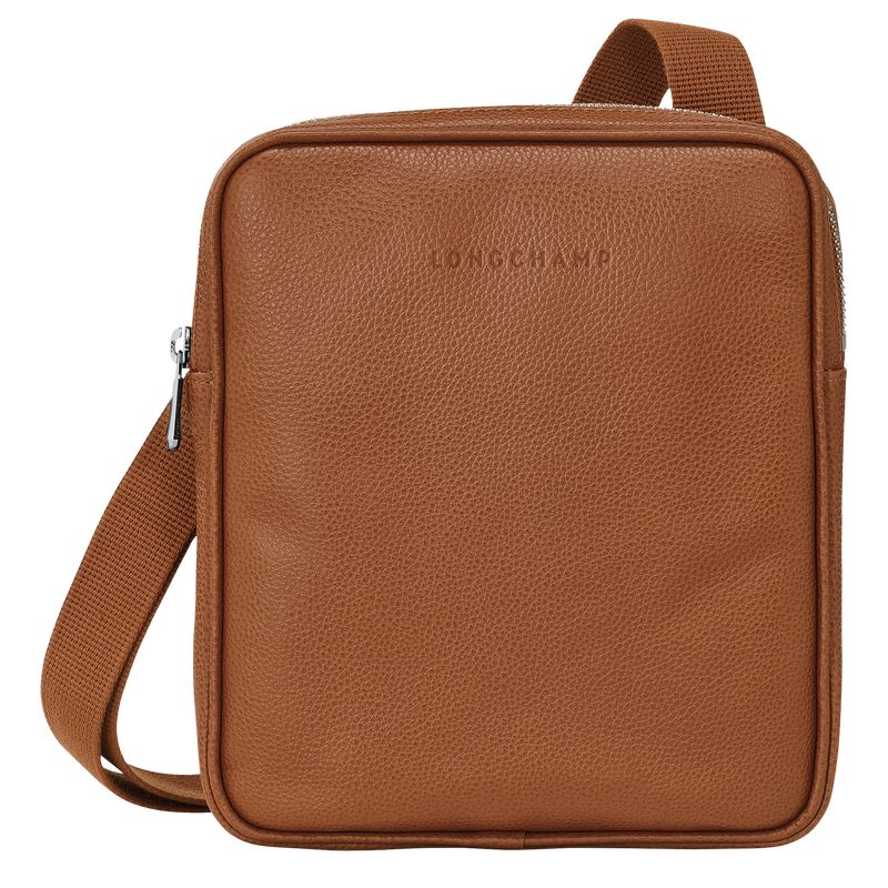 long champ Le FoulonnÉ XS Crossbody Leather Női Mini Táskák Caramel | HUTC9356