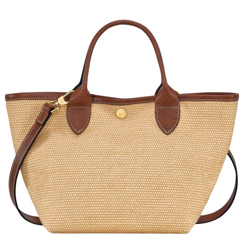 long champ Le Panier Pliage S Basket Canvas Női Kézitáska Barna | HUUZ9250