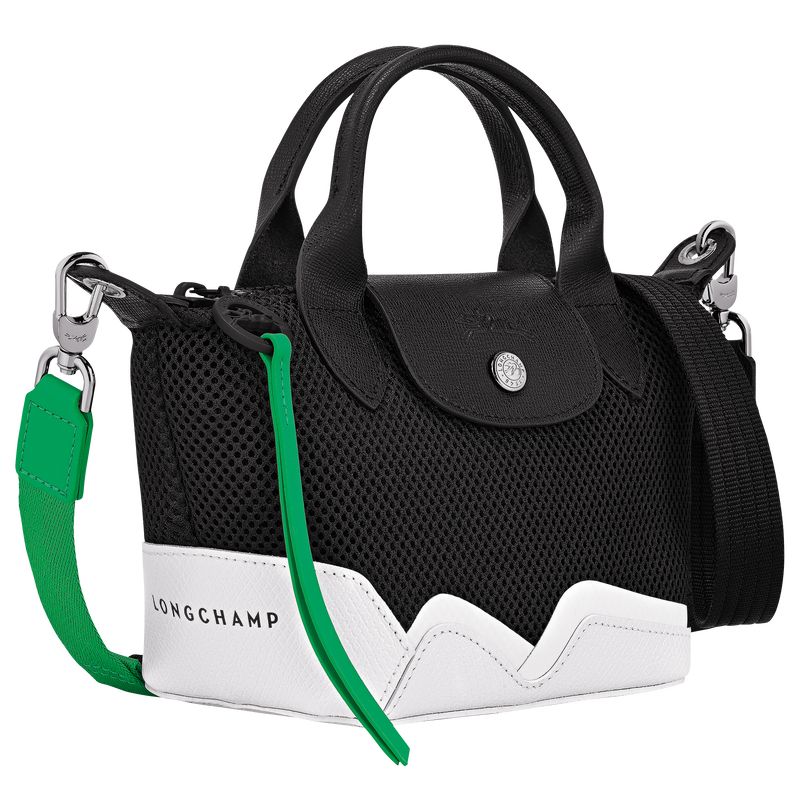 long champ Le Pliage Collection XS Canvas Férfi Kézitáska Fekete | HUNW7513