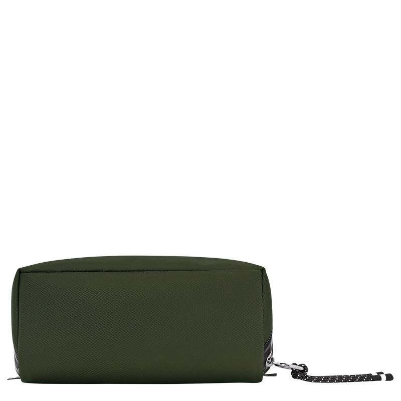 long champ Le Pliage Energy Canvas Férfi Pouches Khaki | HUMQ7307