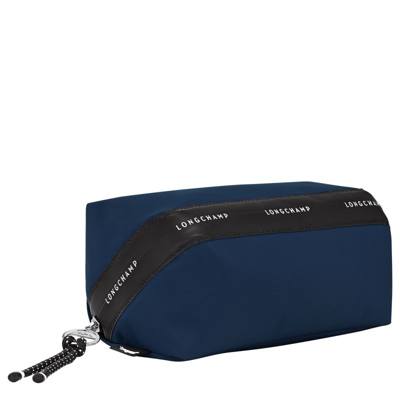 long champ Le Pliage Energy Canvas Férfi Pouches Sötétkék | HUMQ7306