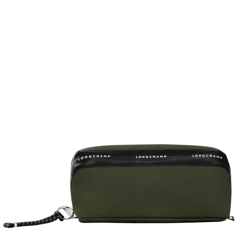 long champ Le Pliage Energy Canvas Női Pouches Khaki | HUKO8442